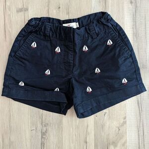 8YR Vinyard Vines Navy Daybeat Shorts with Ships (K4)